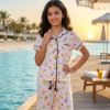صورة شنطة اطفال  stich نبفسجي
